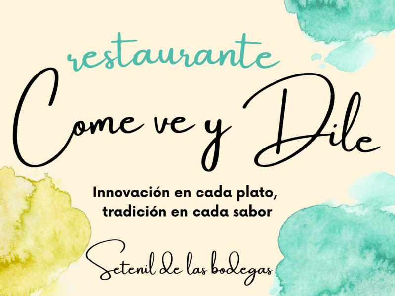 Restaurante Come ve y Dile